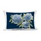 Stupell Industries Blue Toned Hydrangeas Trio Outdoor Printed Pillow, design by Janice Gaynor, 14 x 7 x 20